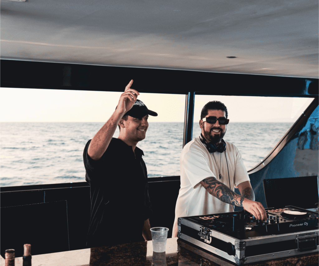 Dj hired on a boat in Puerto Vallarta