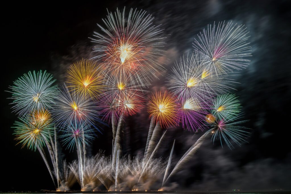 Puerto vallarta wedding fireworks