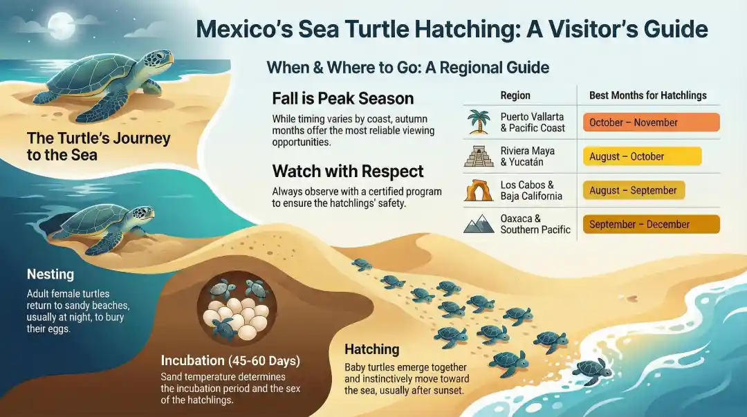 When Is Turtle Hatching Season in Mexico?