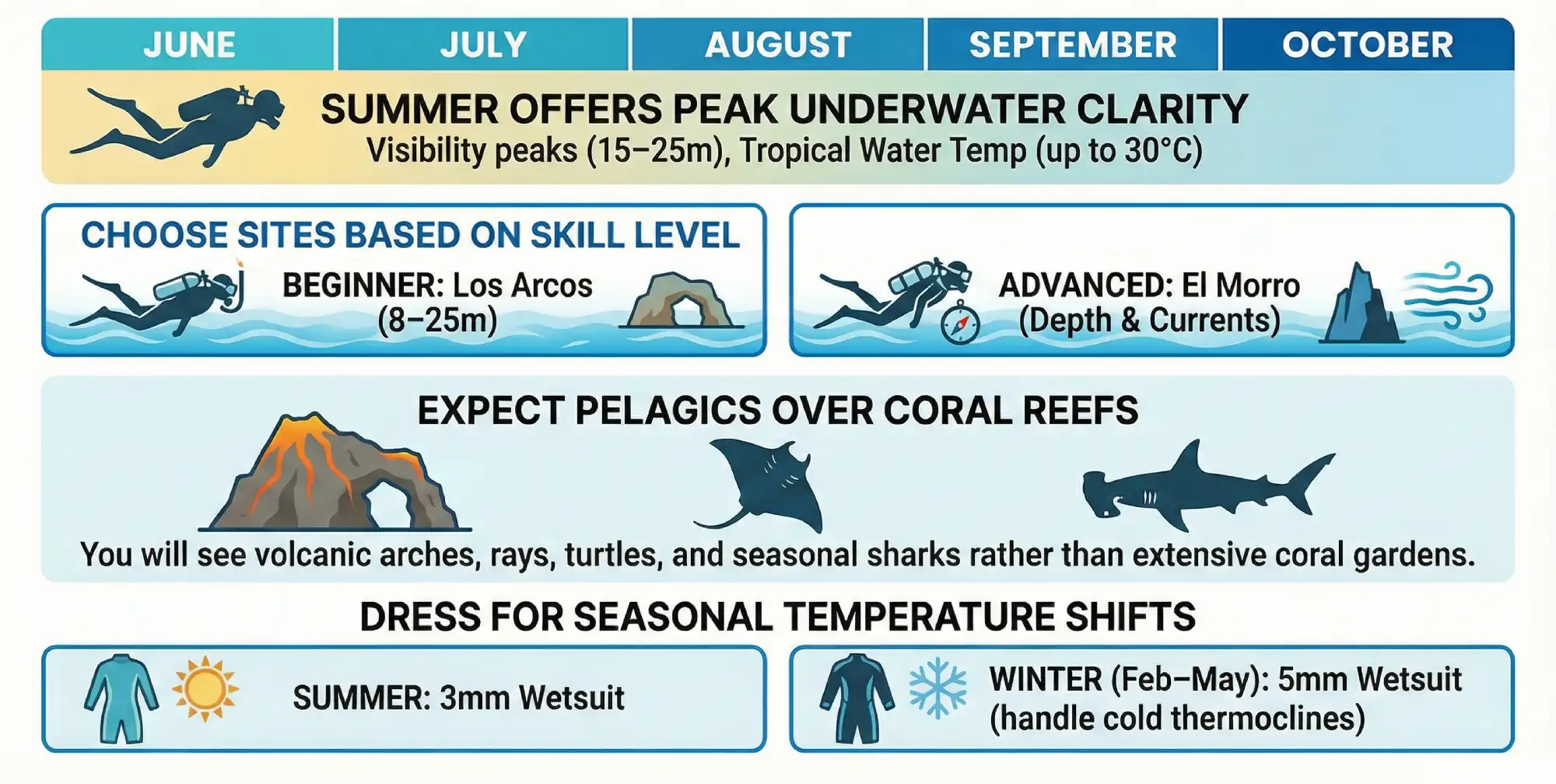 Seasonal Visibility & Temperature Overview